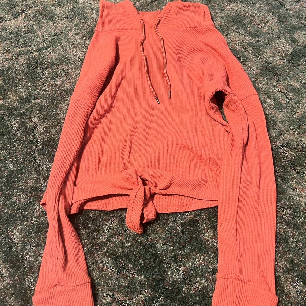 Pink Soft Shirt with Hood